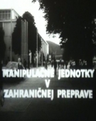 Online film Manipulačné jednotky v zahraničnej preprave