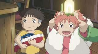 Online film Ponyo z útesu nad mořem