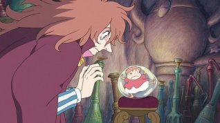 Online film Ponyo z útesu nad mořem